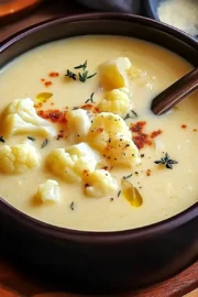 Creamy Cauliflower Soup – Rich, Velvety & Comforting!