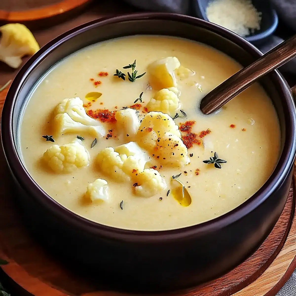 Indulge in Creamy Cauliflower Soup – Rich, Velvety Comfort! 10