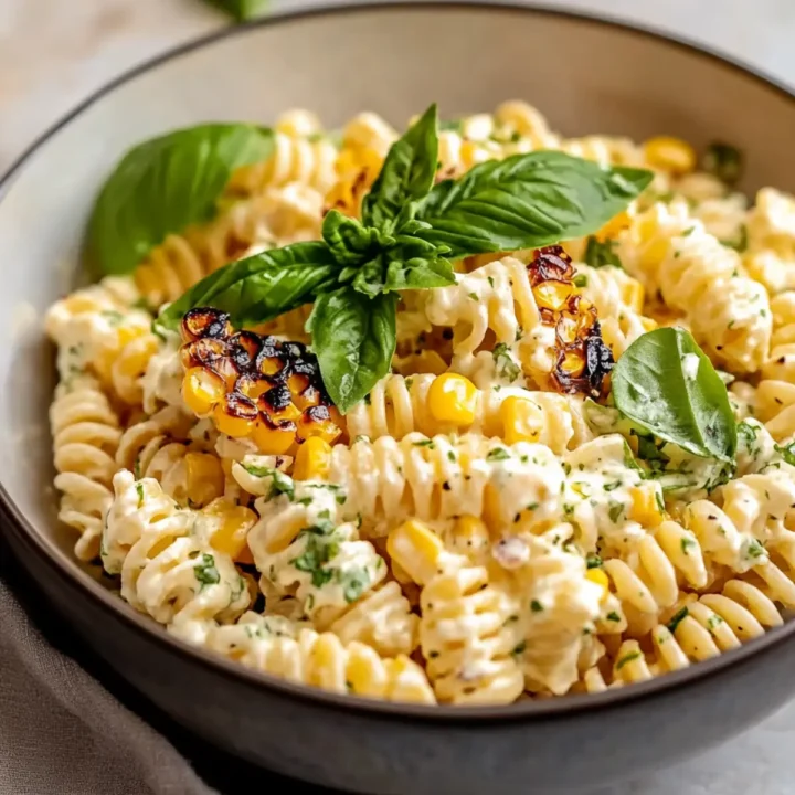 Healthy Street Corn Pasta Salad
