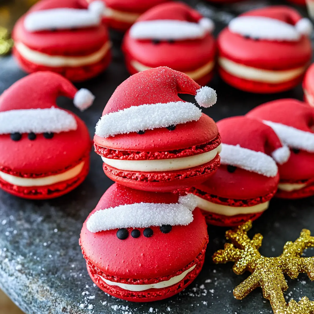 Irresistibly Festive: Whip Up Santa Claus Macarons Today 7 dcupla7utbpzmtwqtm84