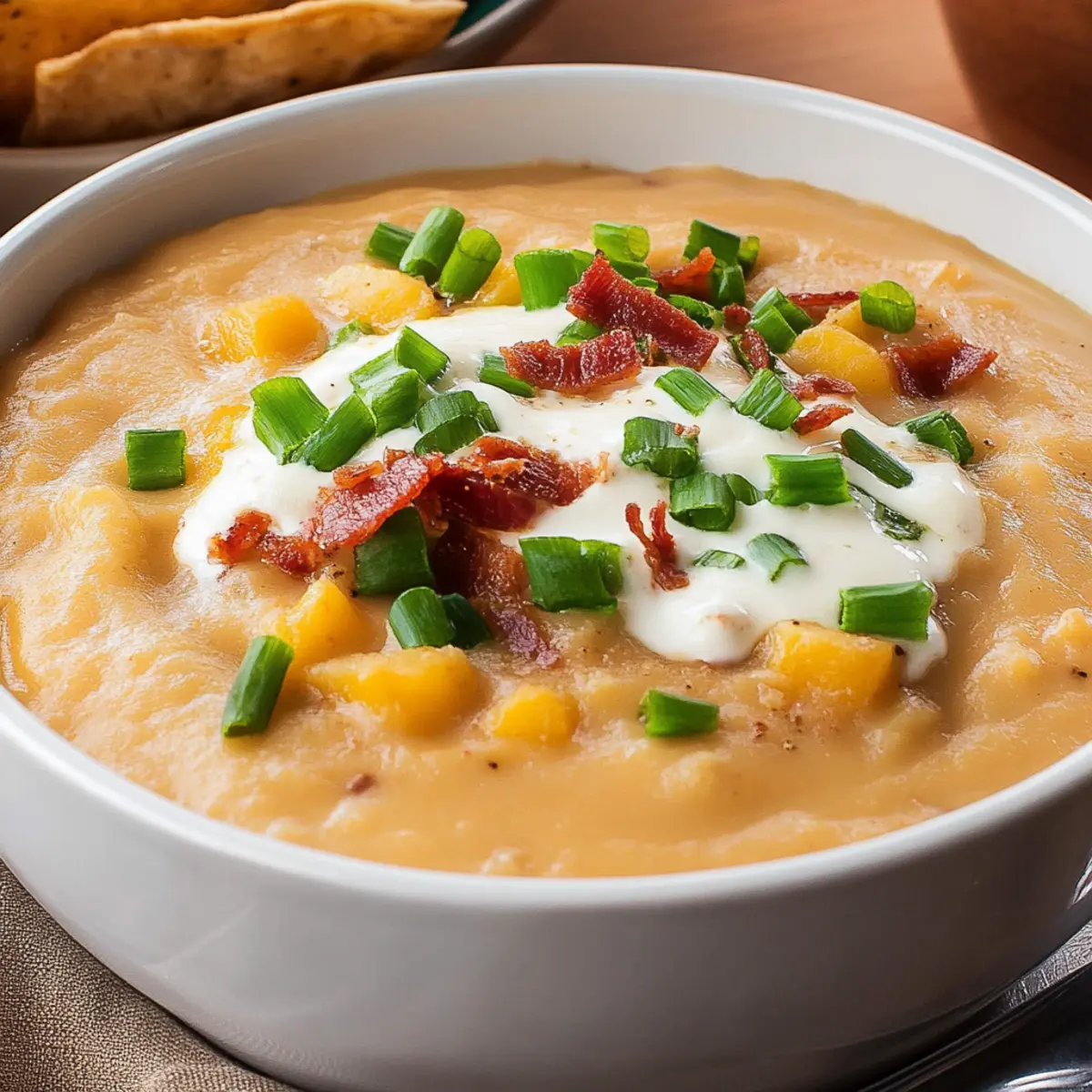 Cozy Up with Quick Creamy Baked Potato Soup for Rainy Days 2