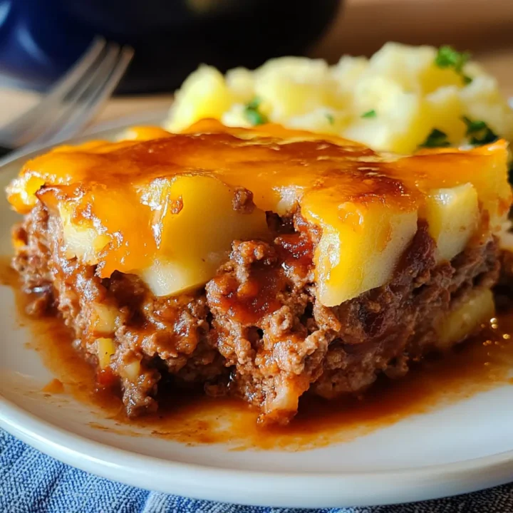 Savory Cowboy Meatloaf and Potato Casserole Recipe: Comfort in Every Bite