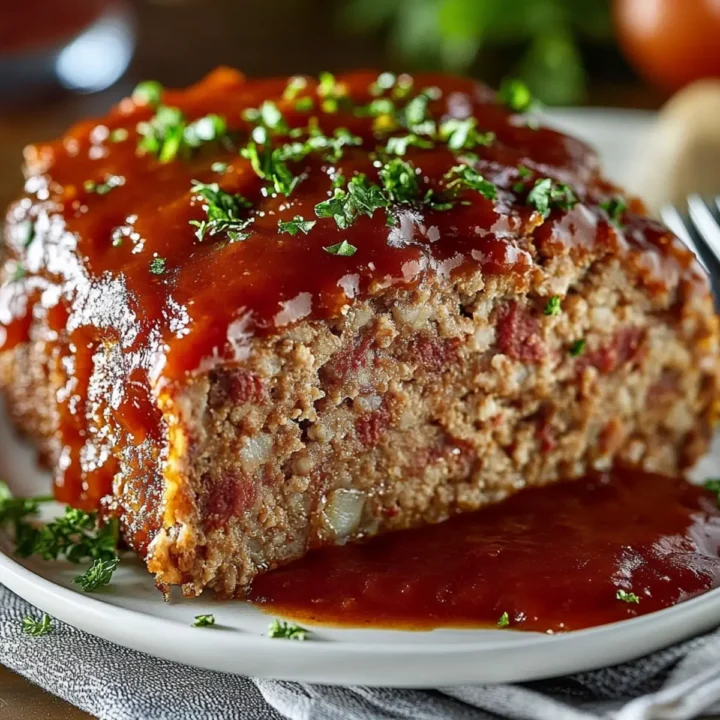 Meatloaf Recipe | Old-Fashioned & Tangy Tomato Gravy