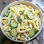 Fresh Cucumber Pasta Salad
