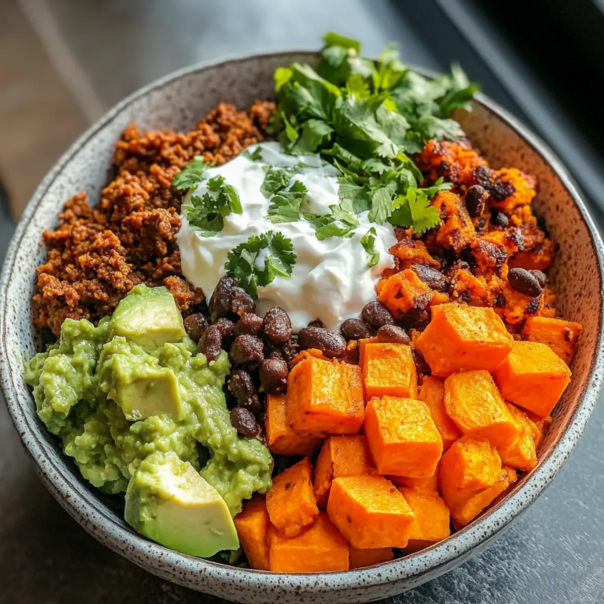 Delicious Sweet Potato Taco Bowl Recipe for Quick, Healthy Meals 2