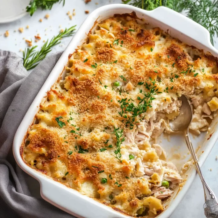 Make-Ahead Leftover Turkey Casserole